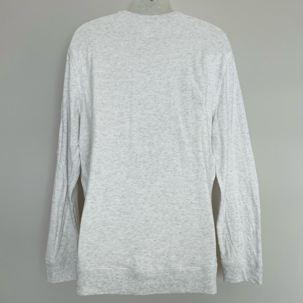 EUC | Men’s Sonoma Heathered White Crewneck Top | Size XXL - Picture 4 of 5